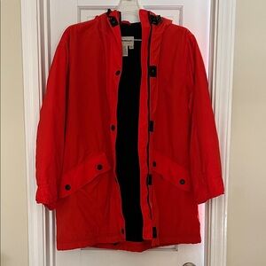Eddie Bauer Red Hooded Jacket
